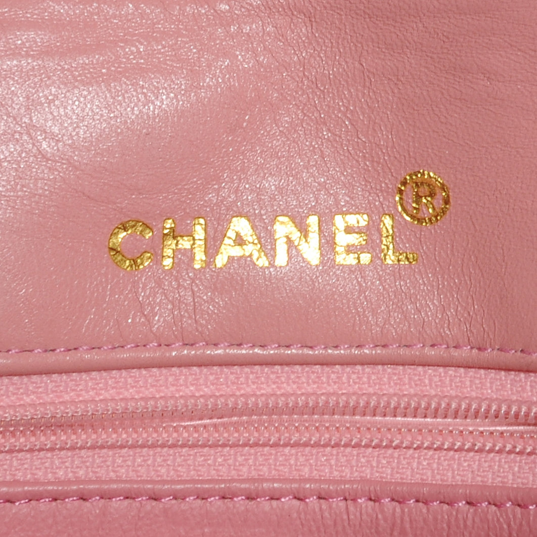 Chanel Lambskin Mini Flap Pink 6 of 9
