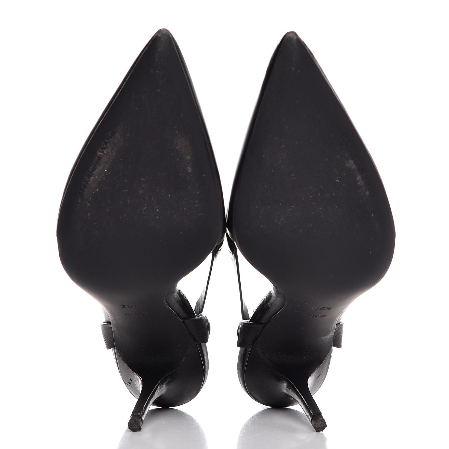Alexander Wang Calfskin Lovisa Ankle Strap Pumps 35.5 Black 5 of 9