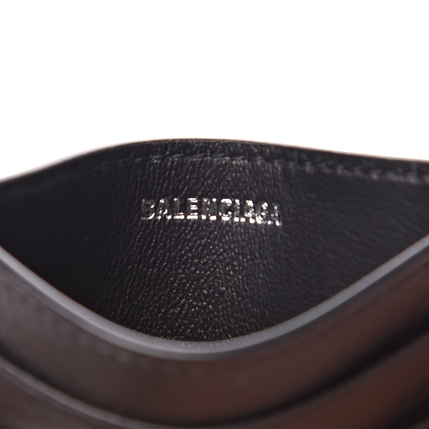 Smooth Calfskin Logo Everyday Multi Card Case Black