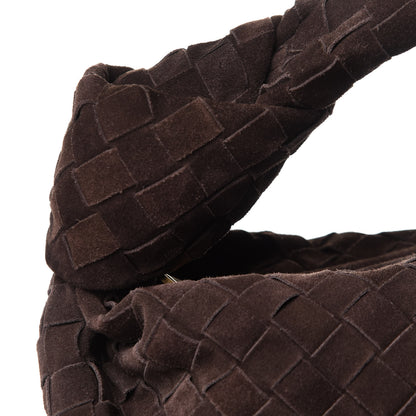Bottega Veneta Suede Intrecciato Medium Jodie Fondant 7 of 10