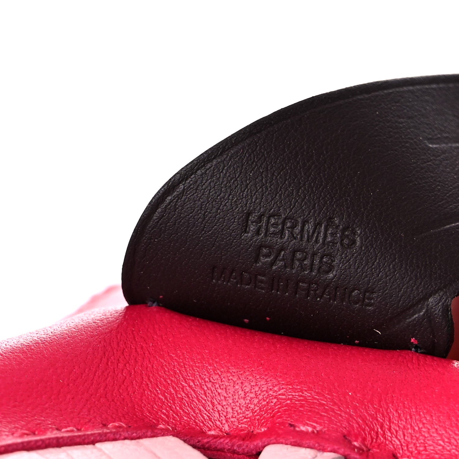 Hermes Milo Lambskin Grigri Rodeo Pegase Horse Bag Charm PM Framboise Rose Sakura Rouge Sellier 3 of 5