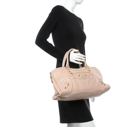 Balenciaga Agneau Giant 12 Gold Hardware Part Time Rose Aubepine Rose Light 12 of 12