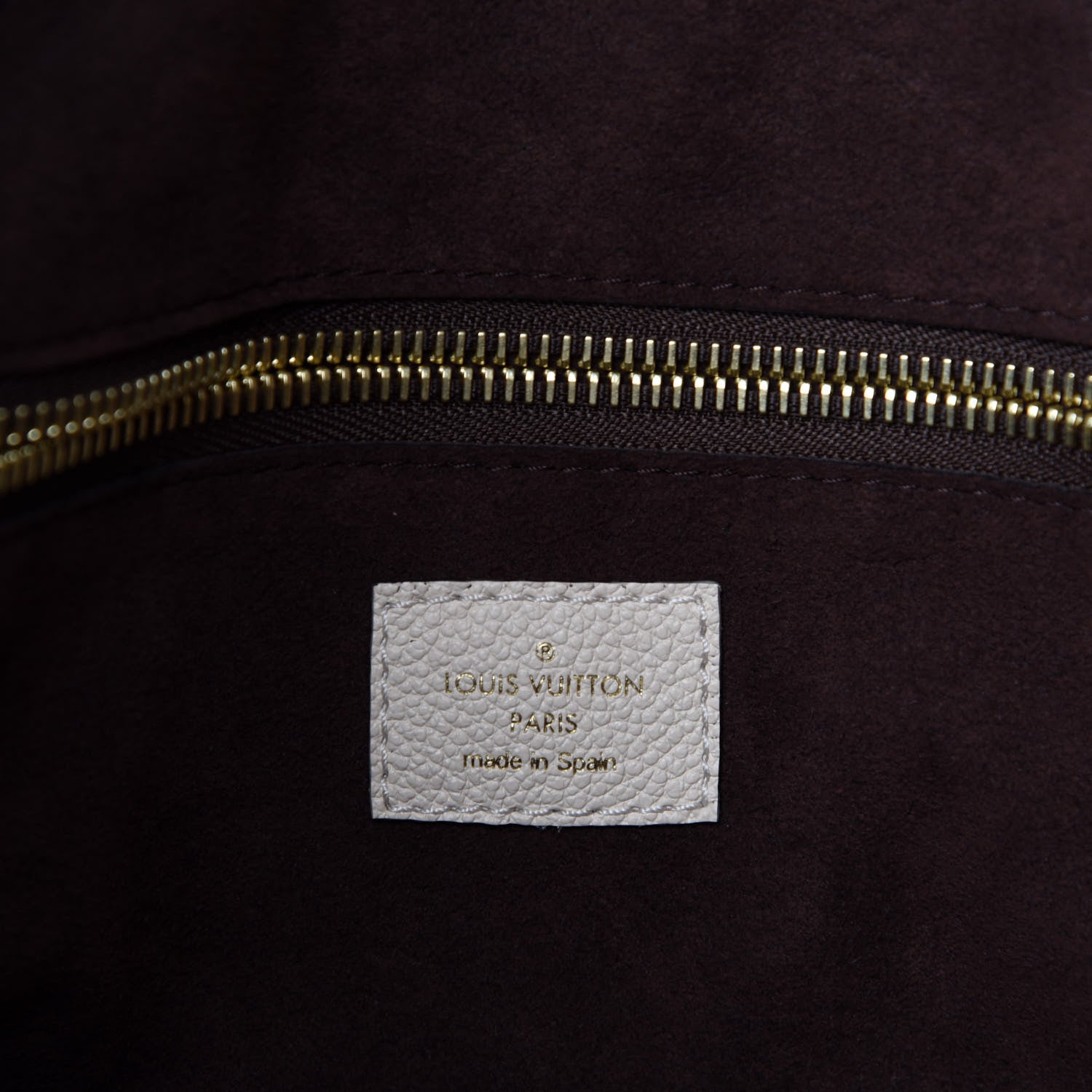 Louis Vuitton Empreinte Monogram Giant Neverfull MM Cream 8 of 10