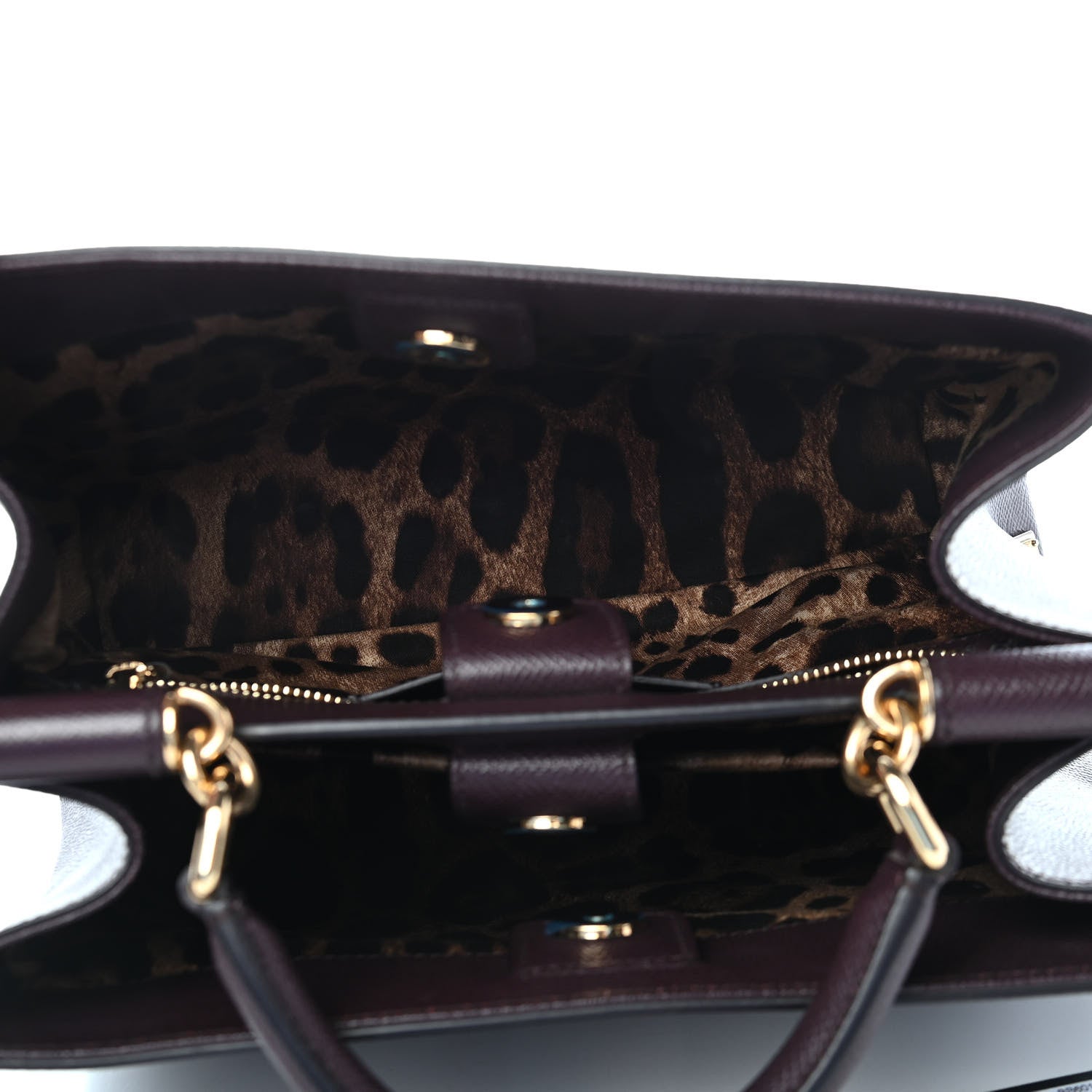 Dolce & Gabbana Dauphine Miss Sicily Shopper Tote Mosto 5 of 8