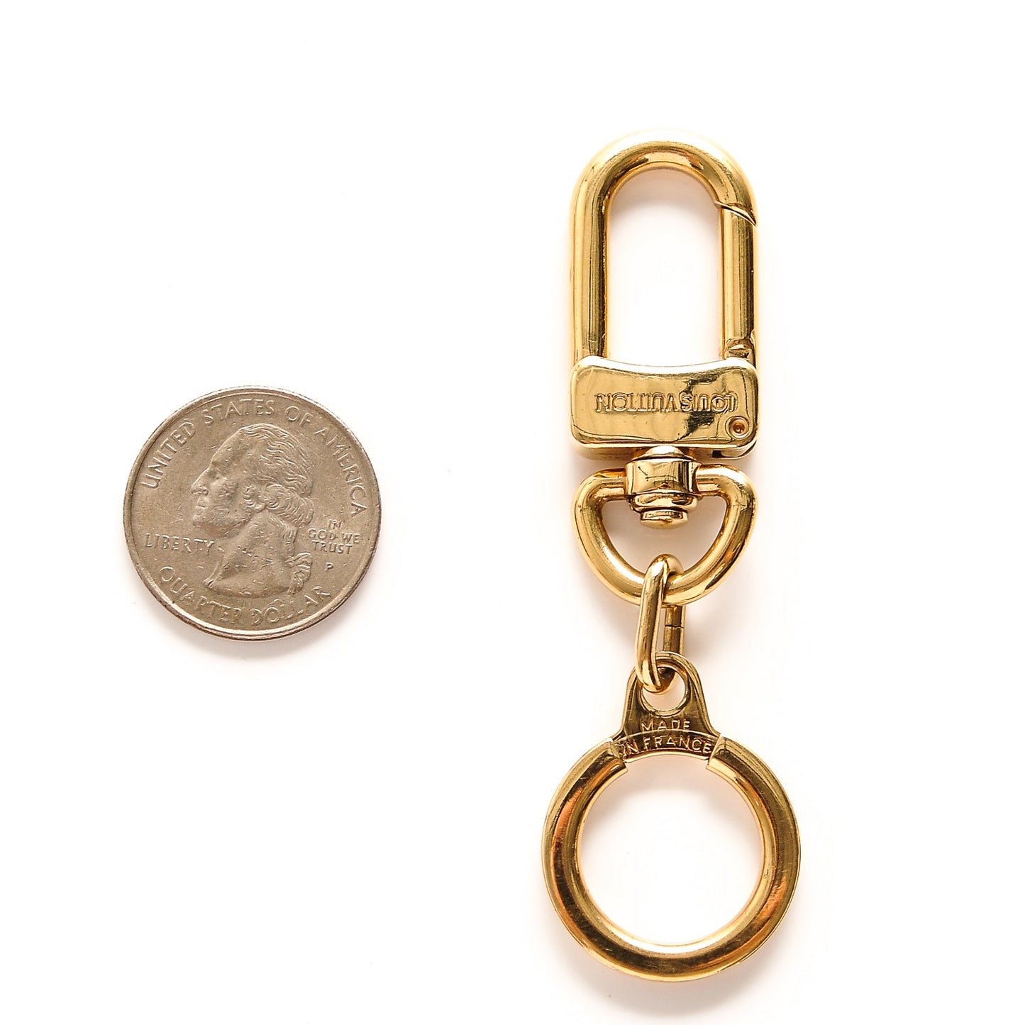 Pochette Extender Key Ring Gold