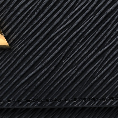 Louis Vuitton Epi Twist Shoulder Bag MM Black 7 of 10