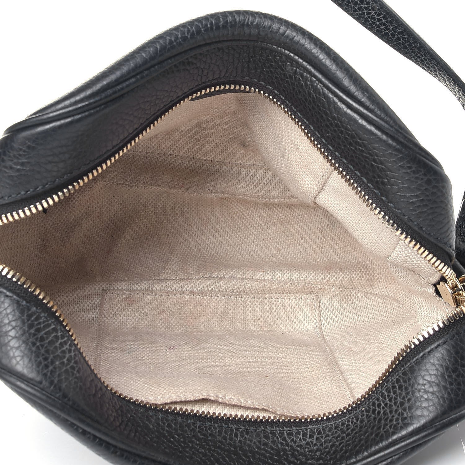 Gucci Pebbled Calfskin Small Soho Disco Bag Black 5 of 9