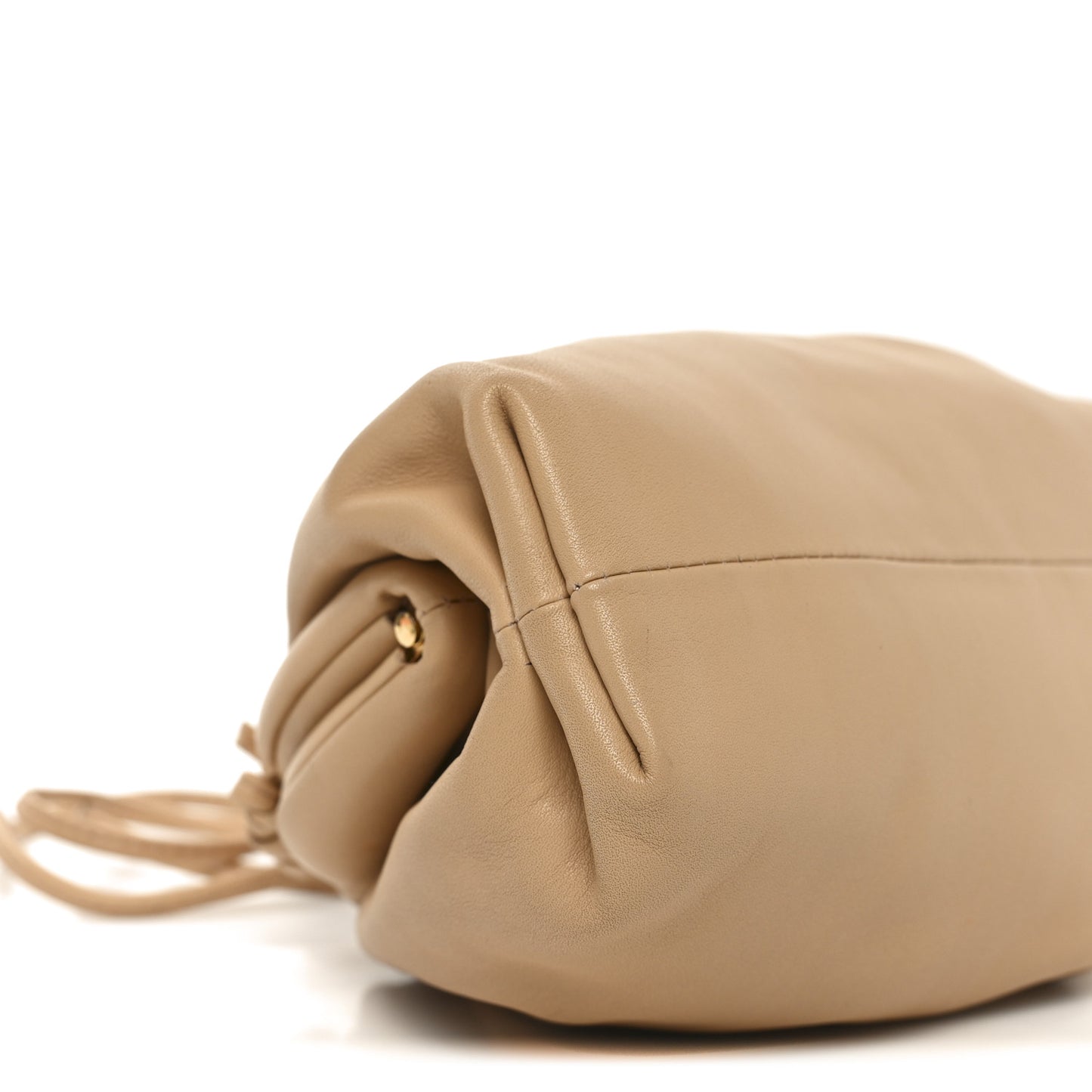 Butter Calfskin The Mini Pouch Almond