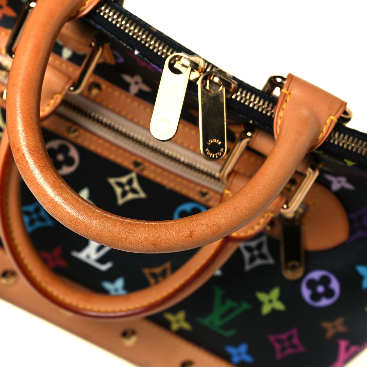 Louis Vuitton Monogram Multicolor Alma Black 15 of 19