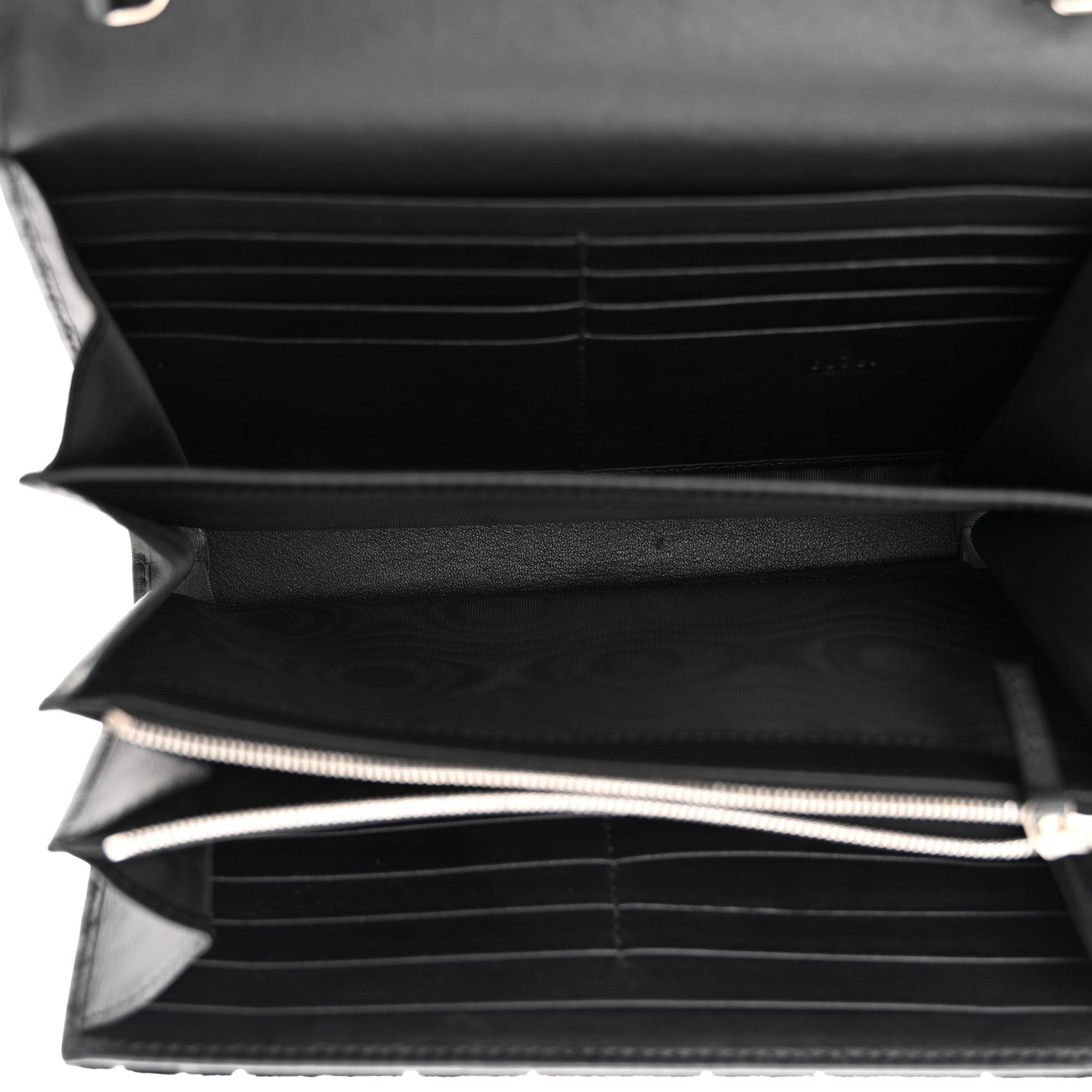 Gucci Velvet GG Monogram Mini Dionysus Chain Wallet Black 5 of 10