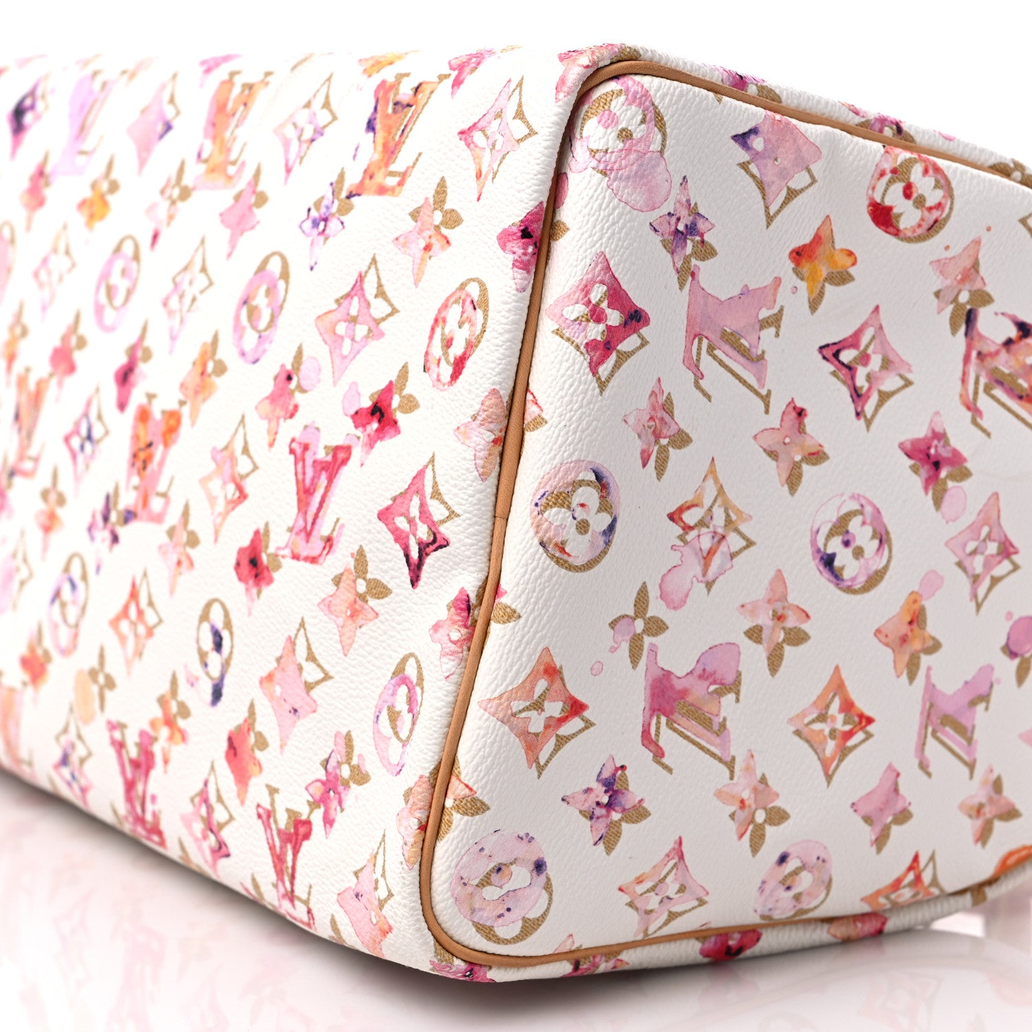 Louis Vuitton Watercolor Aquarelle Speedy 35 White 8 of 16