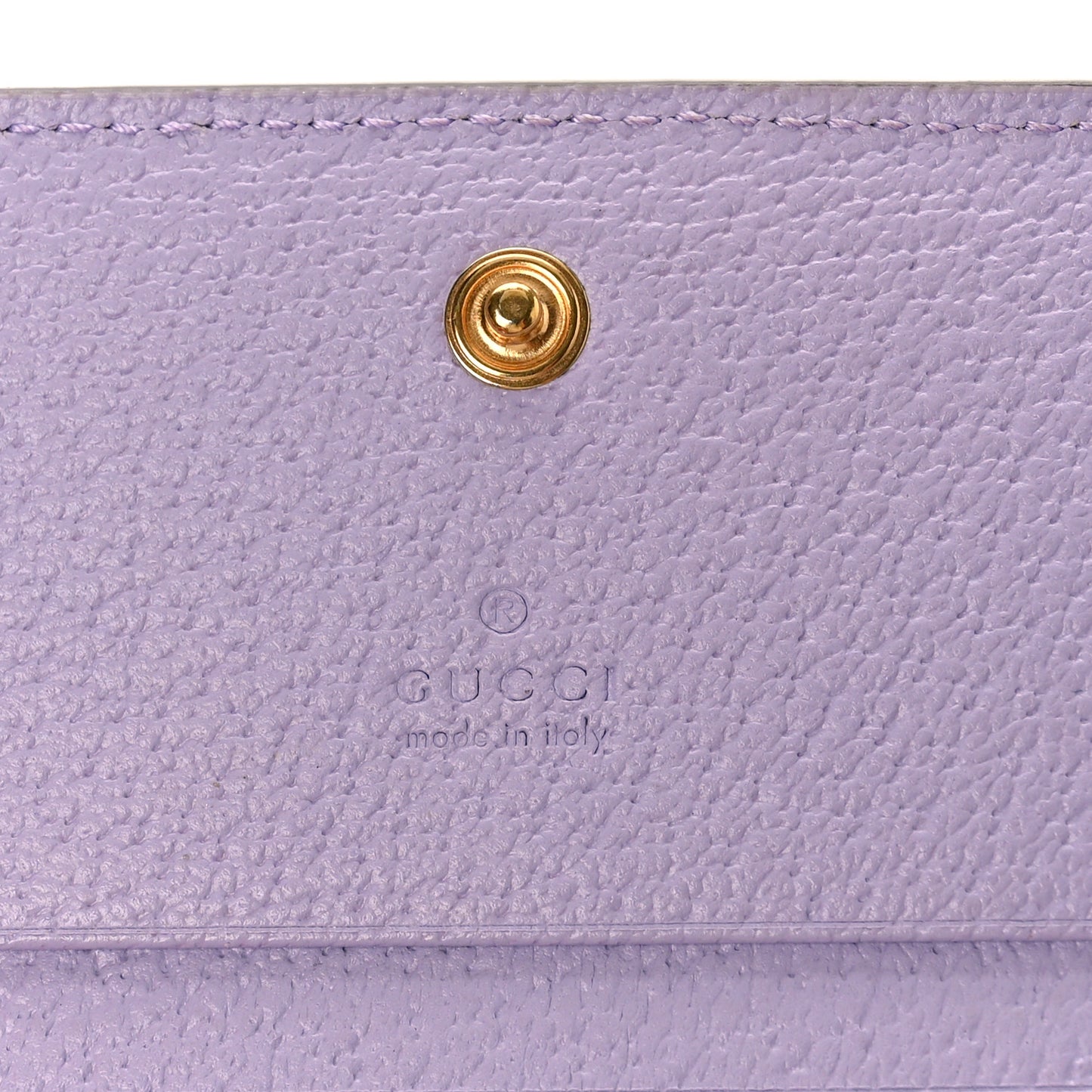 Monogram Jumbo GG Textured Dollar Calfskin Ophidia Card Case Beige Lapis