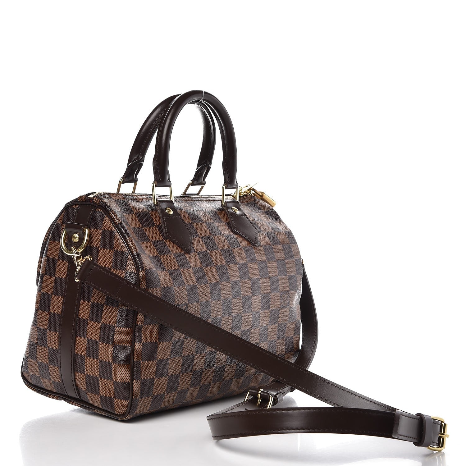 Louis Vuitton Damier Ebene Speedy Bandouliere 25 4 of 9