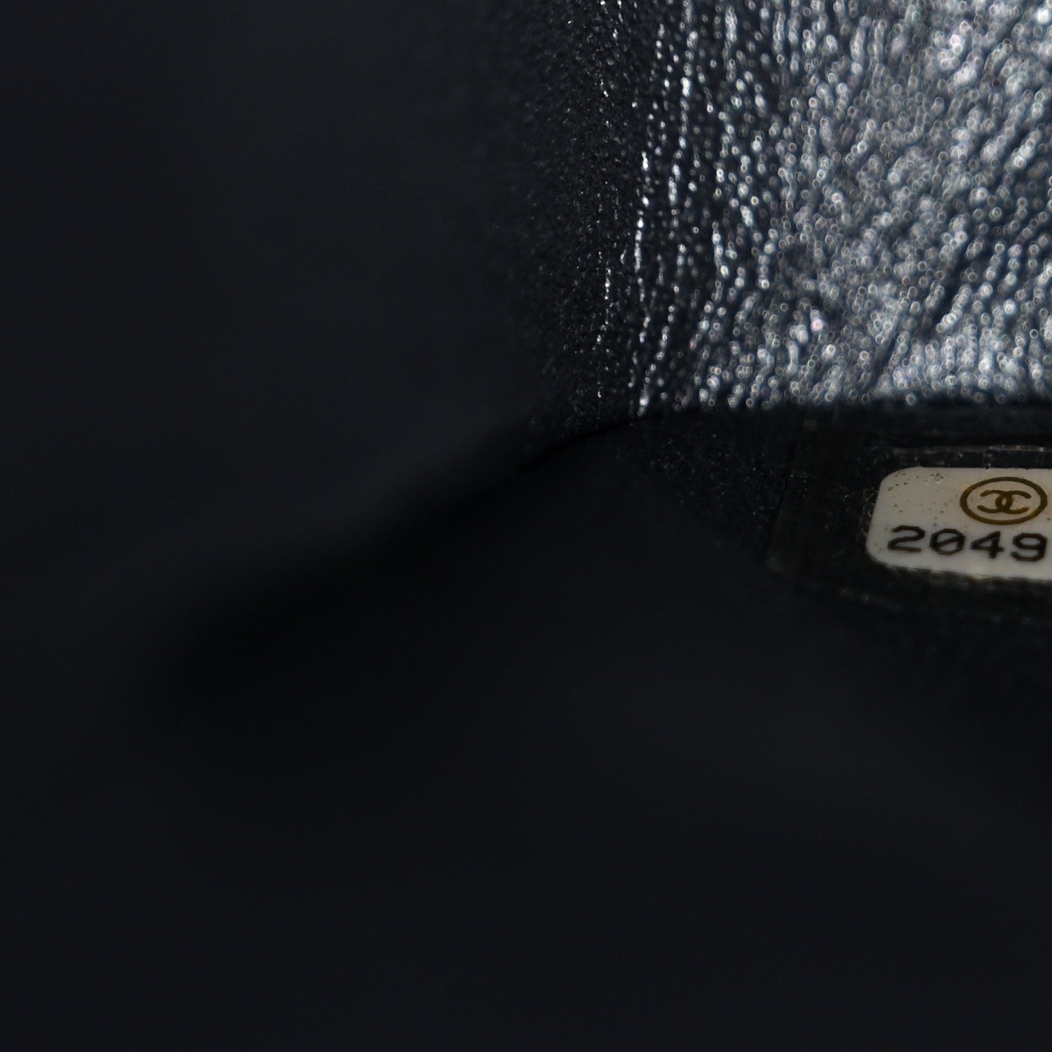 Chanel Pearly Caviar Quilted Jumbo Double Flap Grey 7 of 10