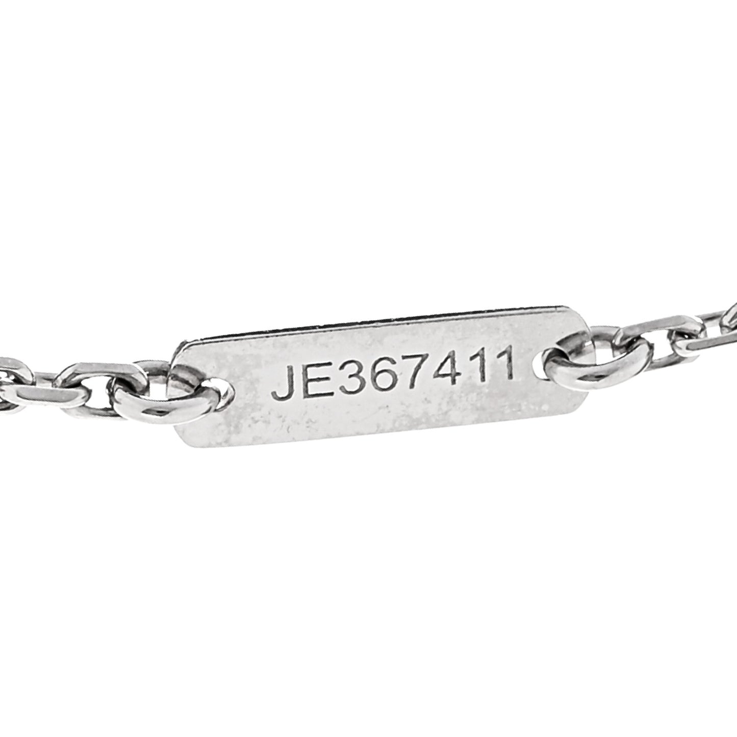 18K White Gold Diamond Small Lotus Pendant Necklace