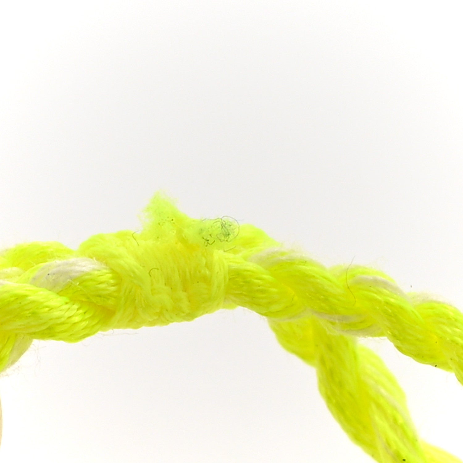 Christian Dior Woven Cotton Saint Tropez Friendship Bracelet Yellow 5 of 5