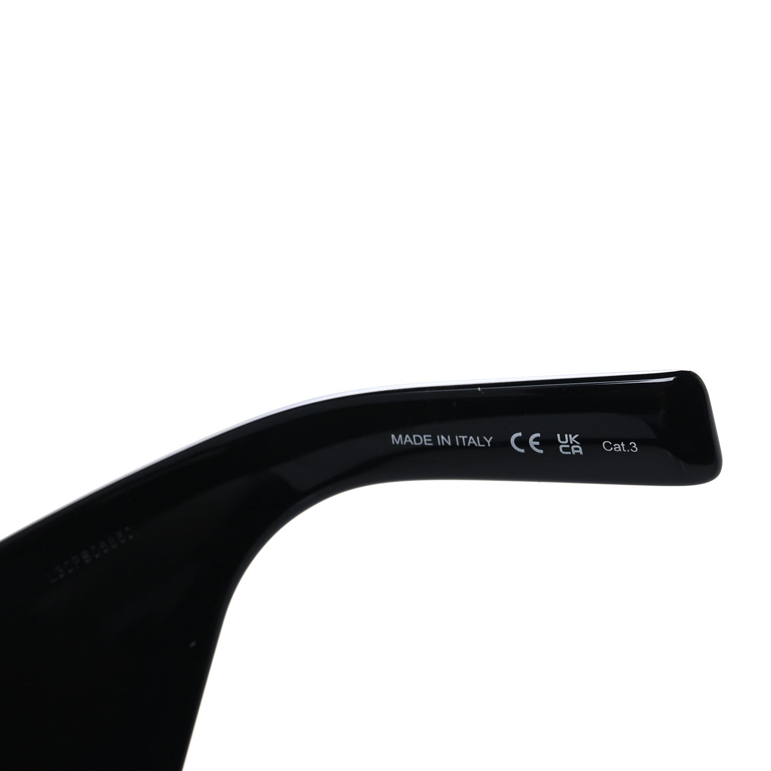 Saint Laurent Acetate Rectangular Sunglasses SL 654 Black 7 of 8