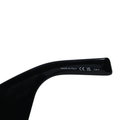 Saint Laurent Acetate Rectangular Sunglasses SL 654 Black 7 of 8