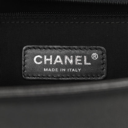 Chanel Caviar Quilted New Medium Boy Flap So Black 6 of 9