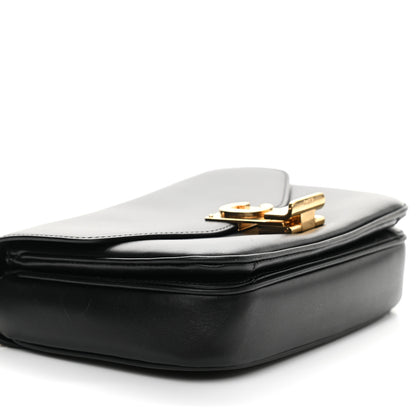 Celine Shiny Calfskin Small C Bag Black 7 of 8
