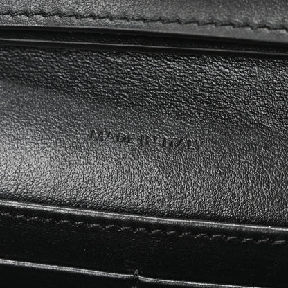 Celine Shiny Calfskin Triomphe Margo Wallet on Chain Black 7 of 10