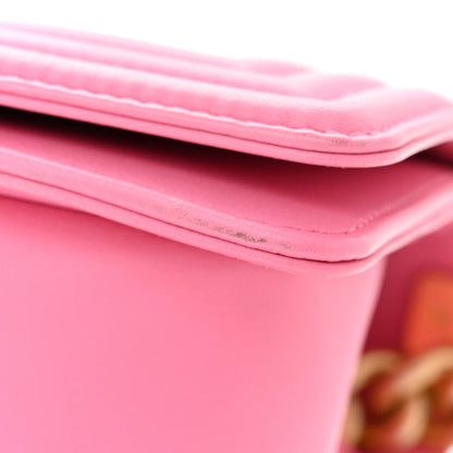 Chanel Calfskin Quilted Small Boy Flap Pink 11 of 12