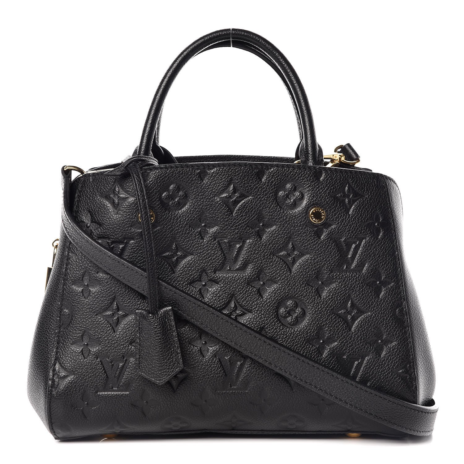 Louis Vuitton Empreinte Montaigne BB Black 1 of 9