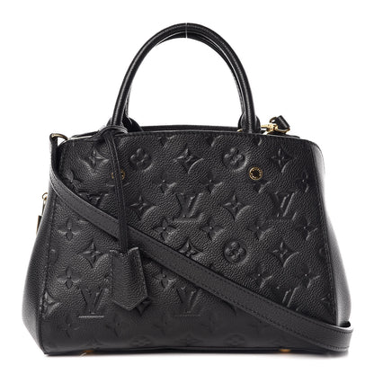 Louis Vuitton Empreinte Montaigne BB Black 1 of 9