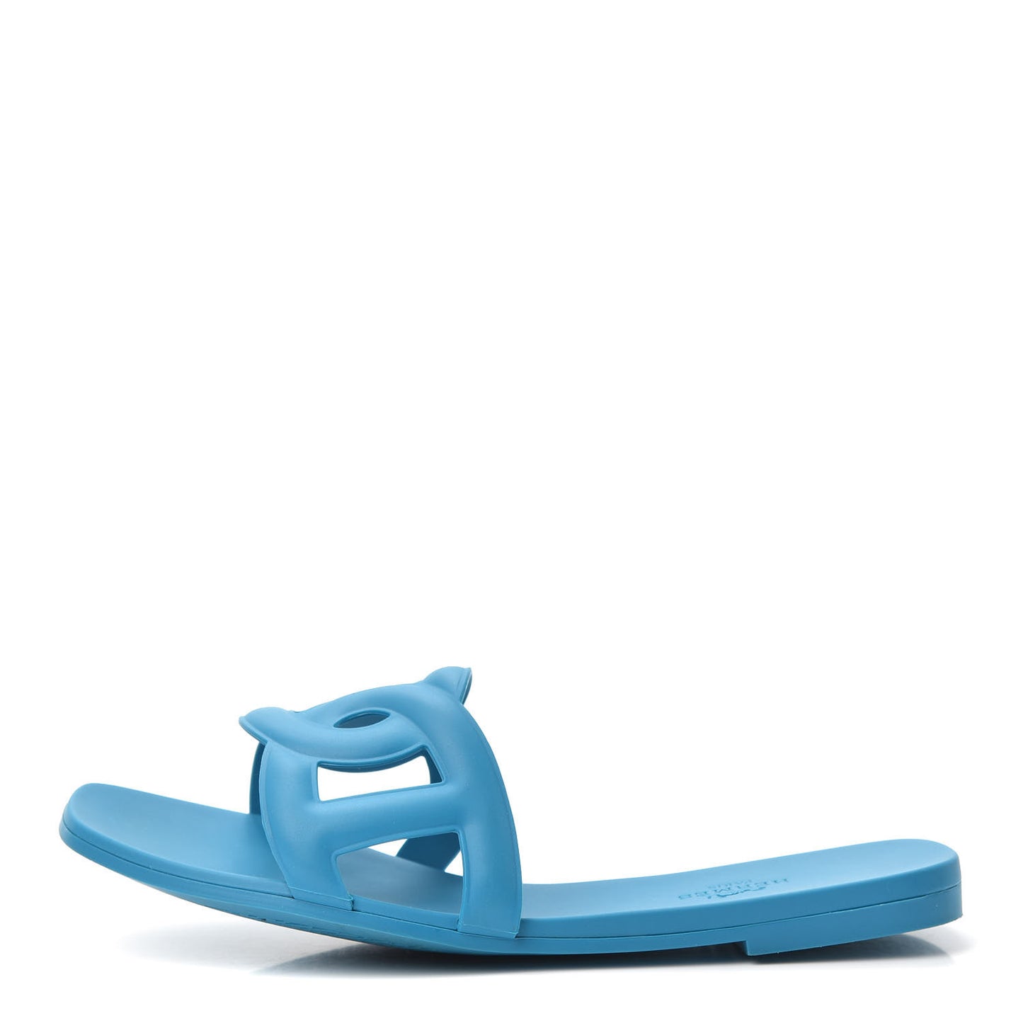 Rubber Aloha Sandals 37 Bleu Vif