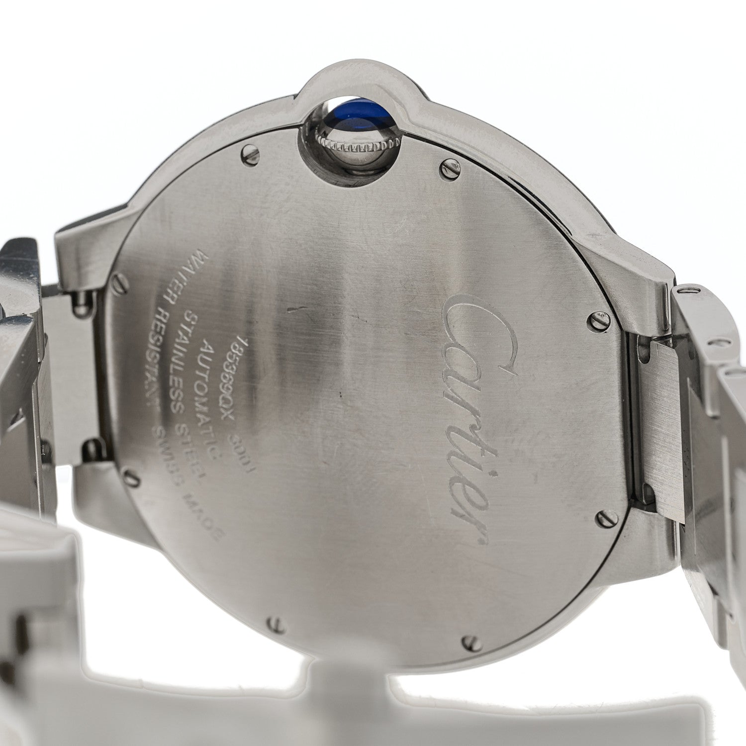 Cartier Stainless Steel 42mm Ballon Bleu De Cartier Automatic Watch 5 of 5