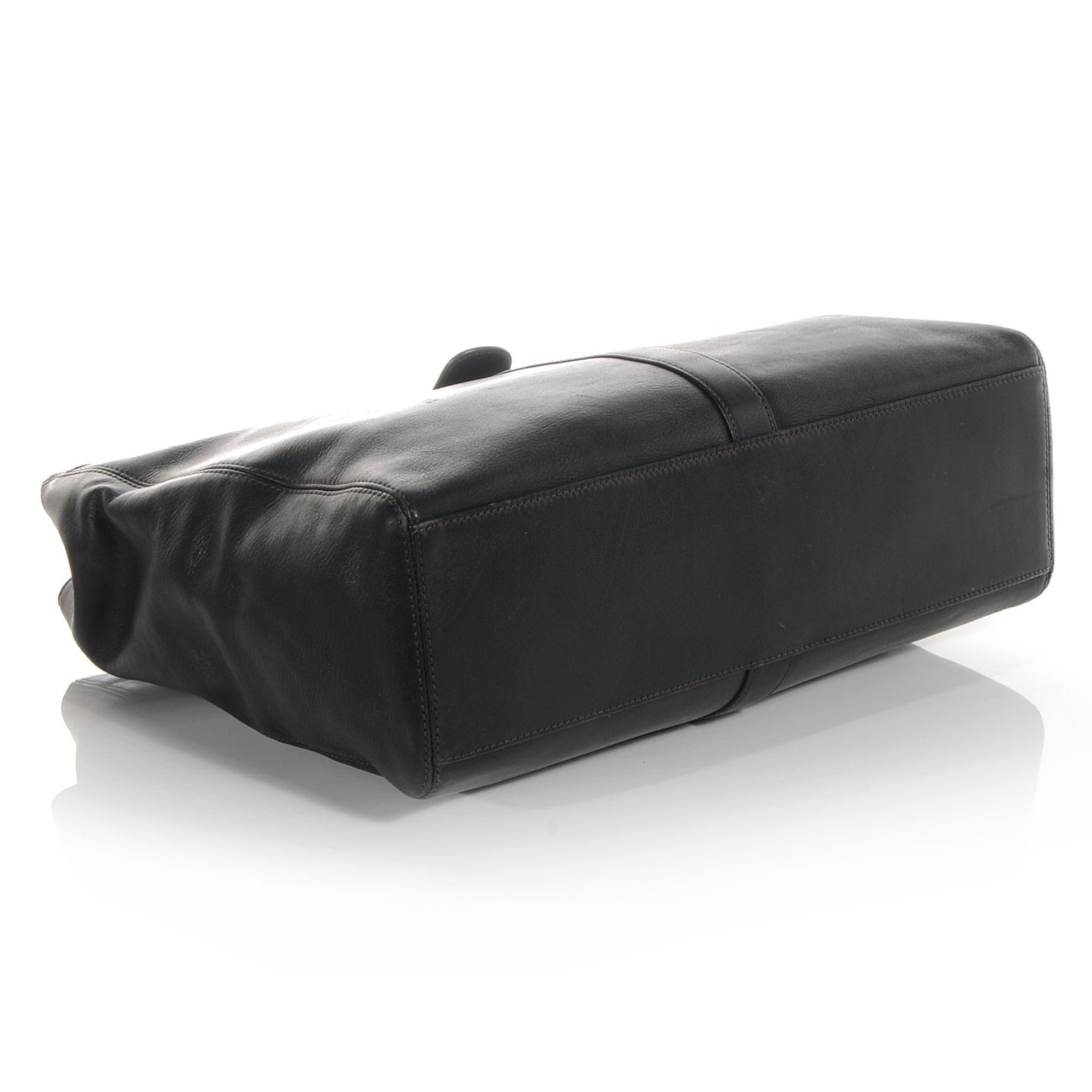 Calfskin Large Tote Bag Black