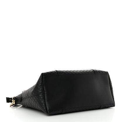 Gucci Soft Microguccissima Dome Satchel Black 4 of 15