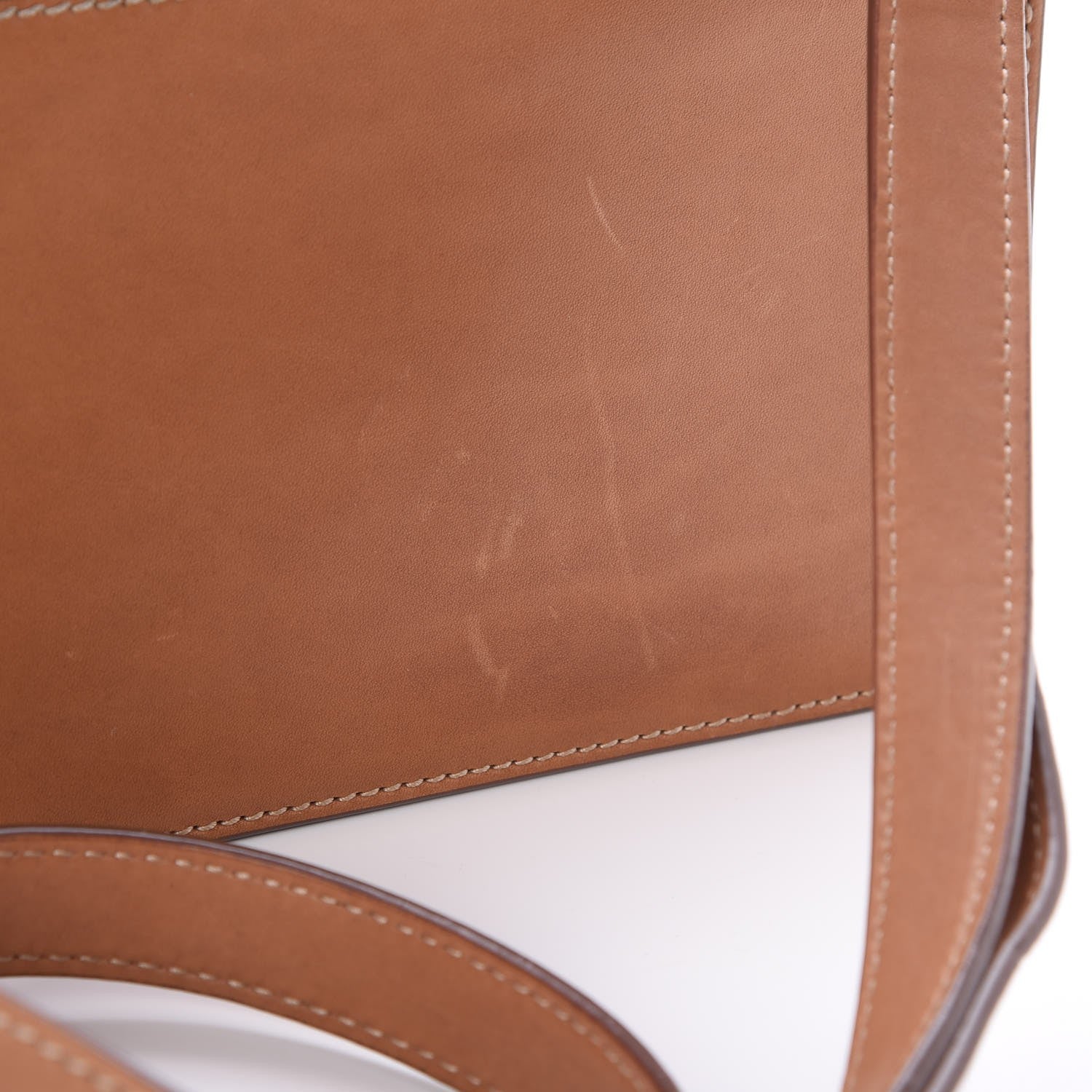 Saint Laurent Calfskin Medium Monogram Sunset Tan 9 of 9