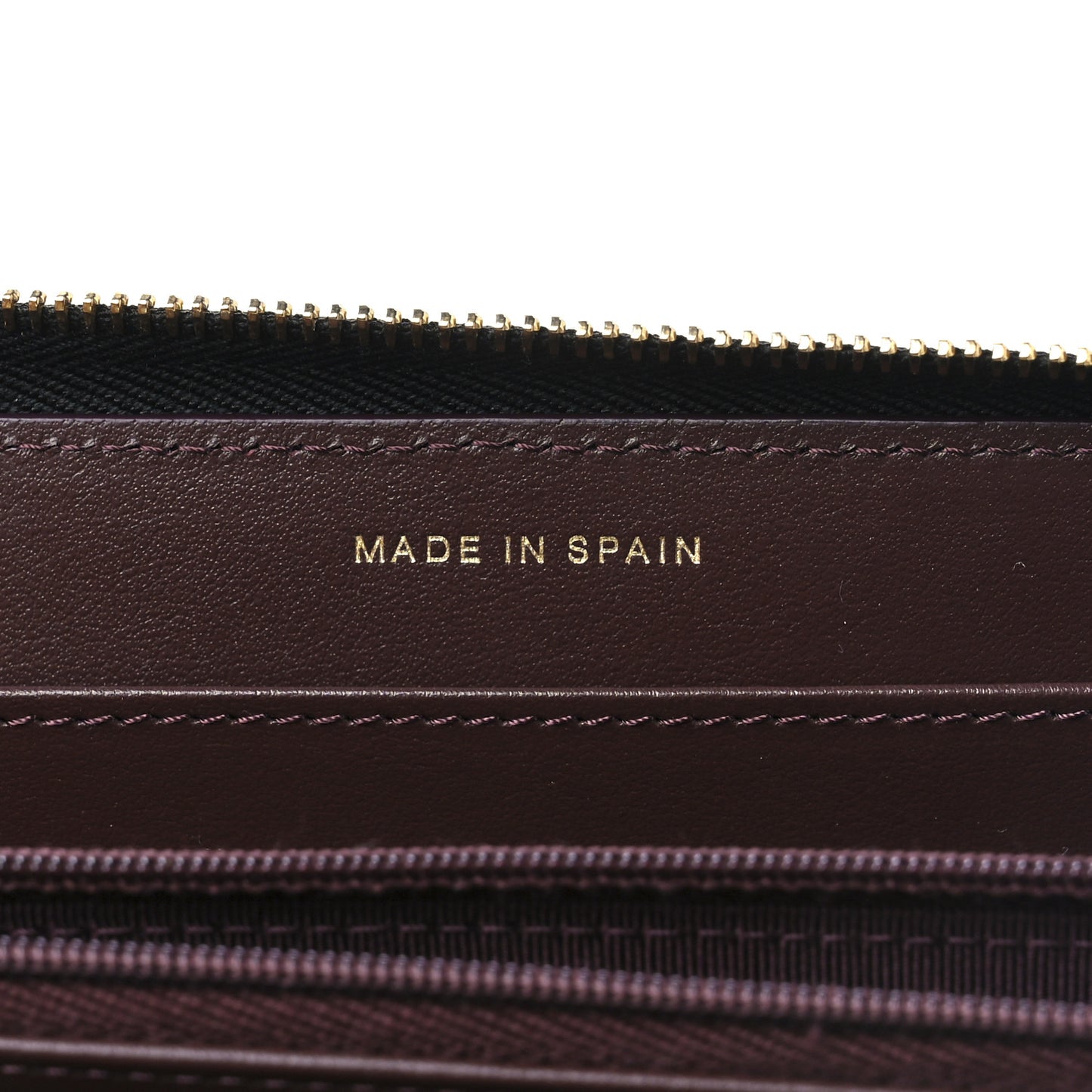 Caviar Quilted Large Gusset Zip Around Wallet Black