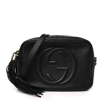 Gucci Pebbled Calfskin Small Soho Disco Bag Black 1 of 11