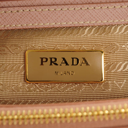 Prada Saffiano Small Galleria Double Zip Tote Cammeo 6 of 9