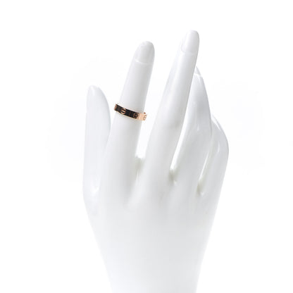 Cartier 18K Pink Gold 3.5mm LOVE Wedding Band Ring 51 5.75 2 of 6