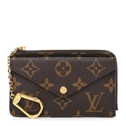 Louis Vuitton Monogram Recto Verso Card Holder Black 1 of 6