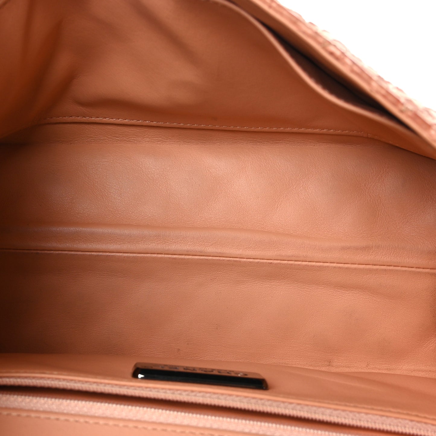 Snakeskin Envelope Flap Pink