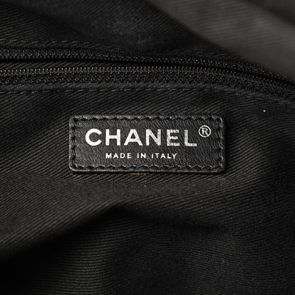 Chanel Calfskin Round Bowling Bag Black 5 of 10