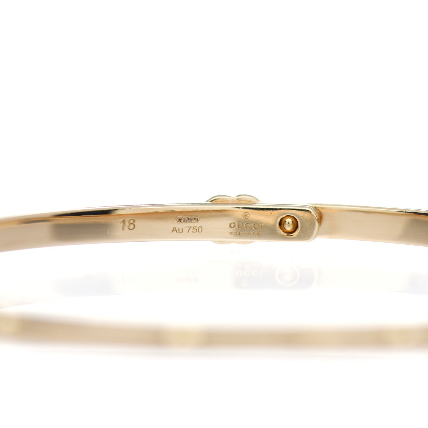 18K Yellow Gold XS Running Bracelet
