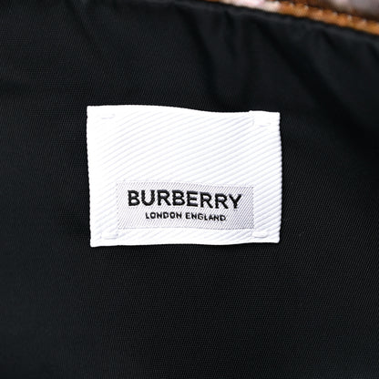 Burberry Nylon Deer Print Flat Tote Bag Black Brown 6 of 9
