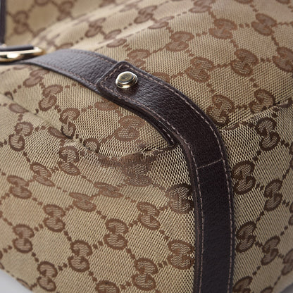 Gucci Monogram Medium Abbey Shoulder Bag Dark Brown 8 of 11