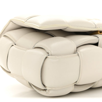 Bottega Veneta Nappa Maxi Intreccio Padded Cassette Crossbody Bag Chalk Chalk 9 of 13