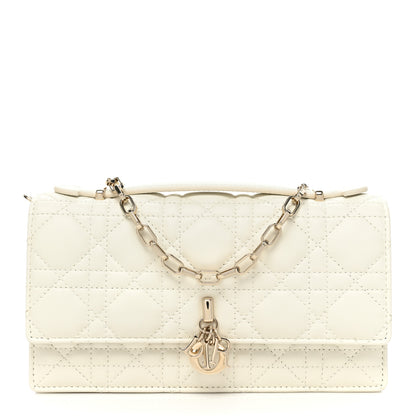 Christian Dior Lambskin Cannage Mini My Dior Bag Latte 1 of 12