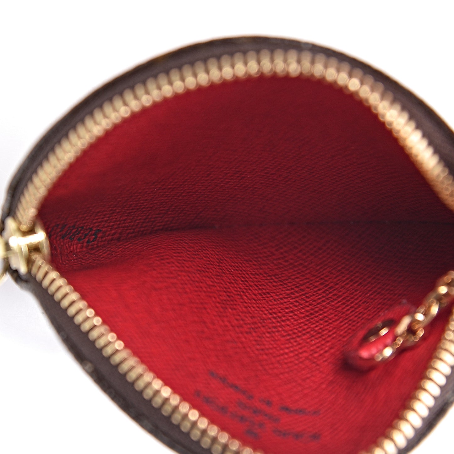 Monogram Cerises Round Coin Purse