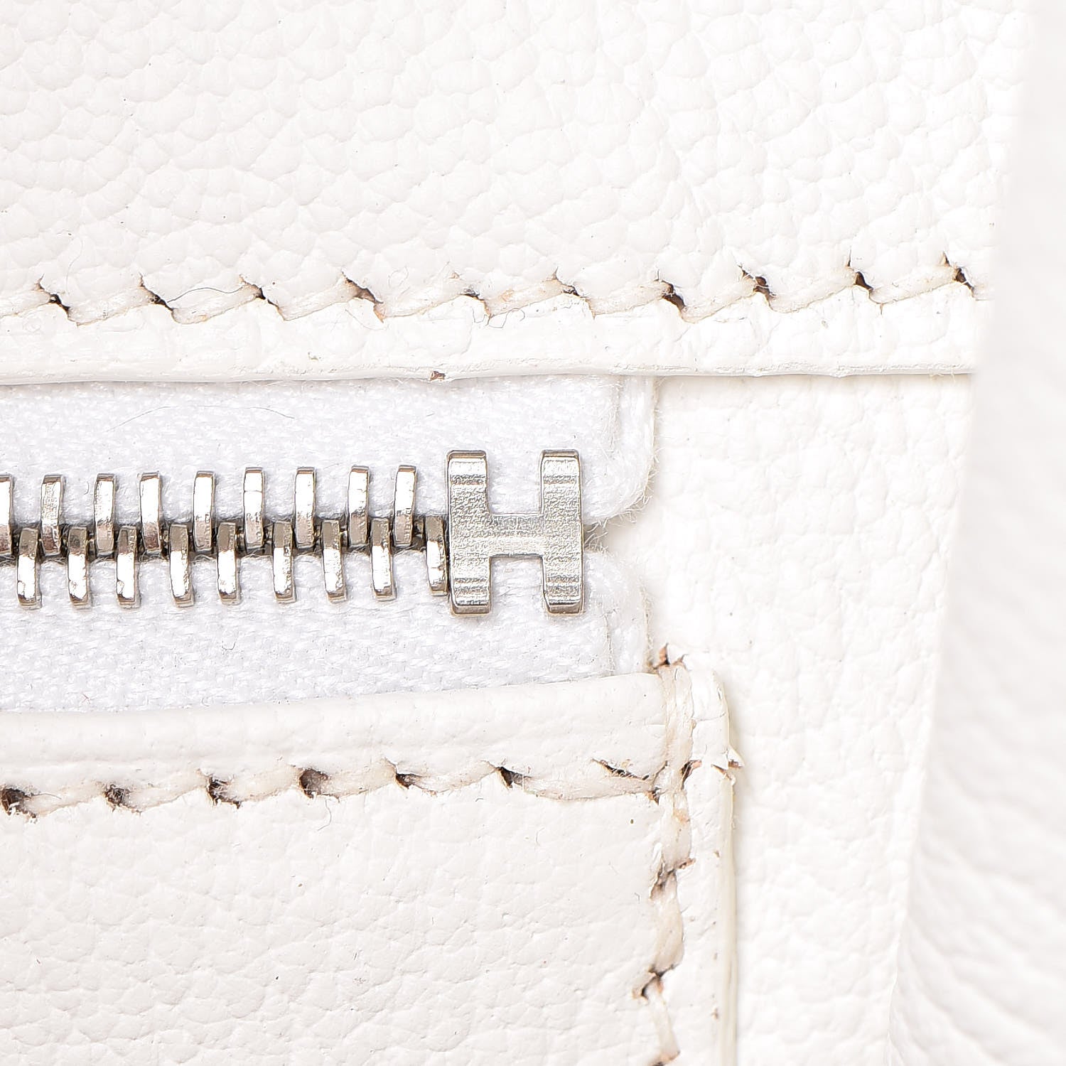 Hermes Taurillon Clemence Birkin 40 White 20 of 39