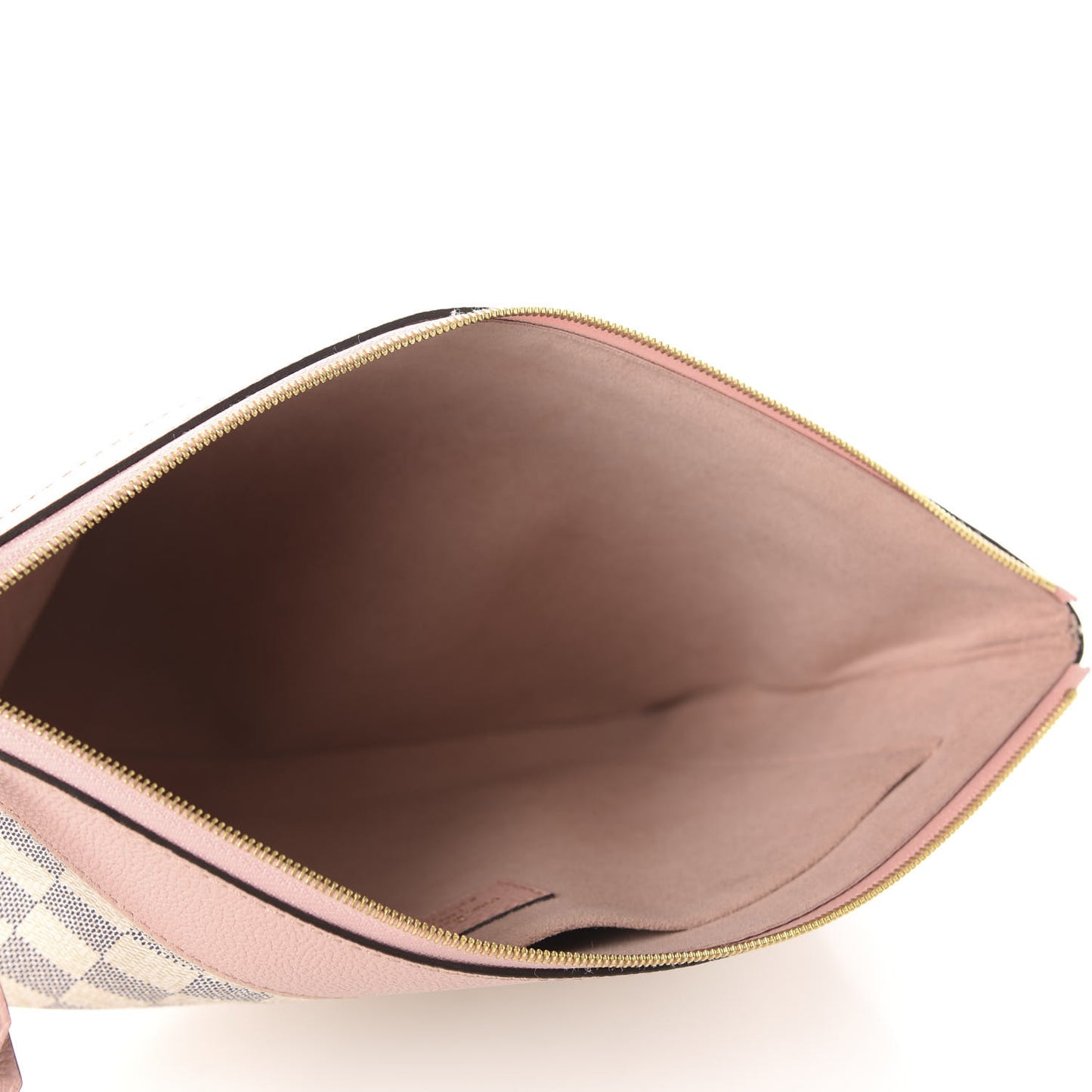 Damier Azur Daily Pouch Rose Poudre