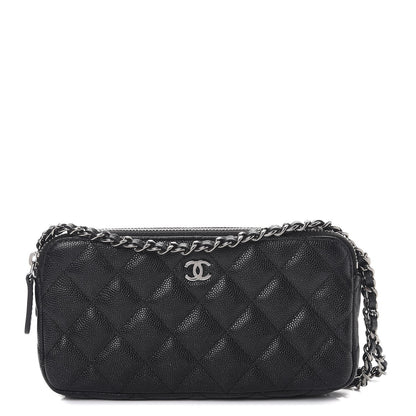 Chanel Caviar Quilted Small Clutch With Chain Black 1 of 10