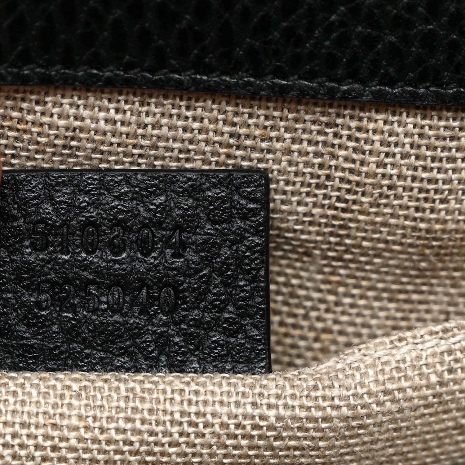 Gucci Dollar Calfskin Small Interlocking G Shoulder Bag Black 7 of 11